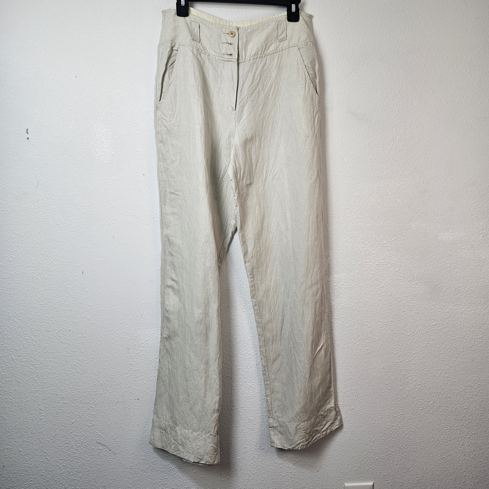 POETRY Linen Silk Pants Minimalist Size US 8